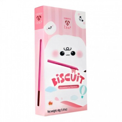 Tokimeki Biscuit Stick Φράουλα 40gr