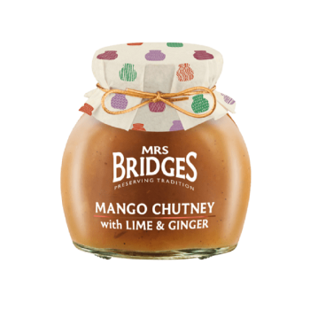 Chutney Μάνγκο Με Λάιμ Και Τζίντζερ Mrs Bridges 290gr