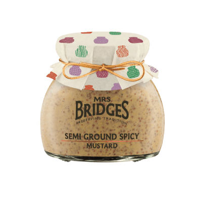 Μουστάρδα Semi Ground Spicy Mrs Bridges 200gr