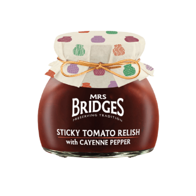 Σάλτσα Με Ντομάτα Και Πιπέρι Cayenne Mrs Bridges 225gr