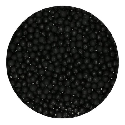 Ζαχαρωτές Πέρλες "Soft" Μαύρες Funcakes 60gr