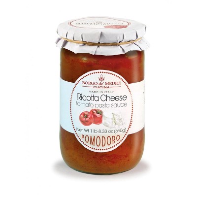 Σάλτσα Ντομάτας Με Τυρί Ricotta Borgo De Medici 680gr