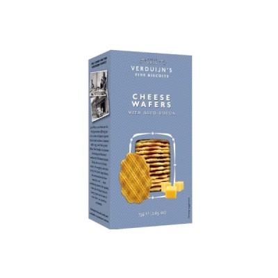 Κράκερς Cheese Wafers με παλαιωμένο Gouda Verdijns 75gr