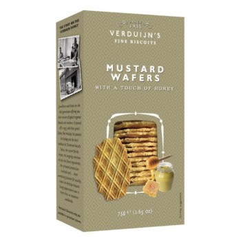 Κράκερς Cheese Wafers με Τυρί, Μουστάρδα & Μέλι Verduijns 75gr