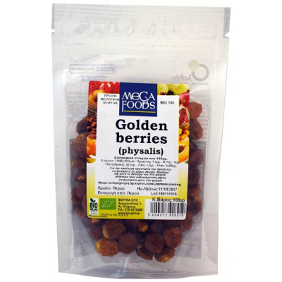 Golden Berries Βιολογικά Mega Foods 100gr