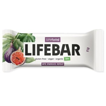 Βιολογική Lifebar Ωμή Μπάρα Ενέργειας Mε Σύκο Lifefood 40gr