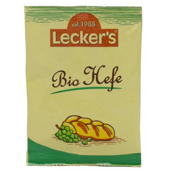 Μαγιά Ξερή Βιολογική Lecker's 9gr