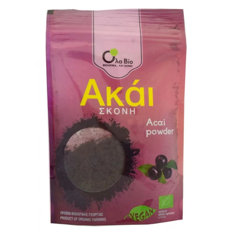 Βιολογικό Acai σε Σκόνη Όλα Bio 50gr