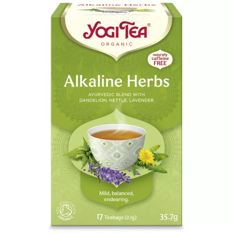 Βιολογικό Τσάι Alkaline Herbs Yogi Tea 17 Φακελάκια 35.7gr