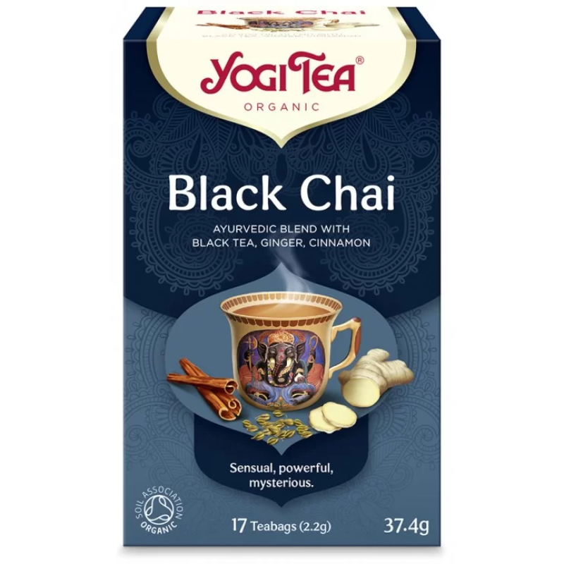 Βιολογικό Τσάι Black Tea Yogi Tea 17 Φακελάκια 37.4gr