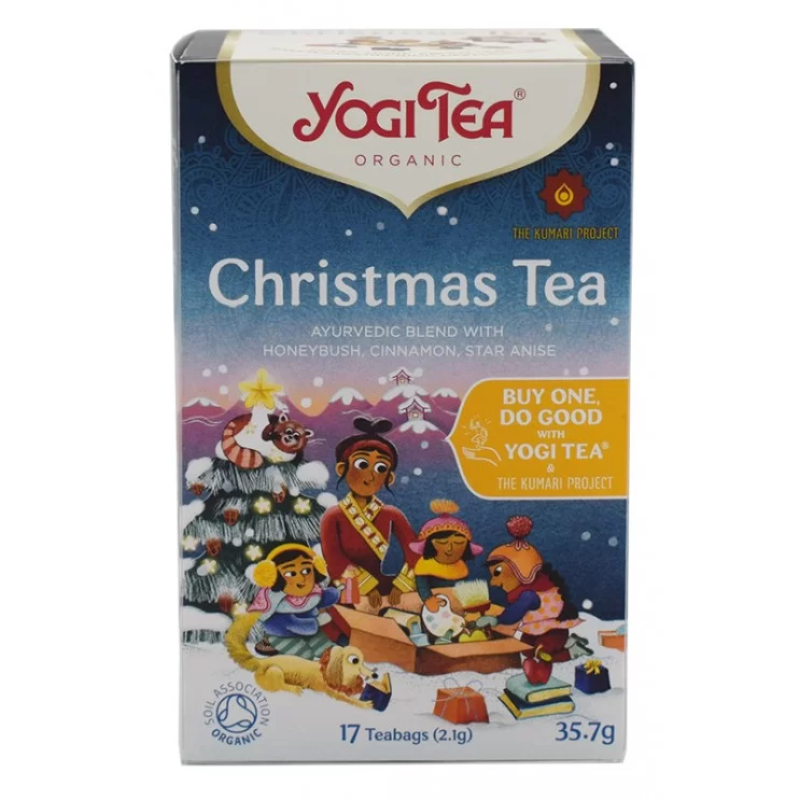 Βιολογικό Τσάι Christmas Tea Yogi Tea 17 Φακελάκια 35.7gr