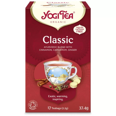 Βιολογικό Τσάι Classic Yogi Tea 17 Φακελάκια 37.4gr