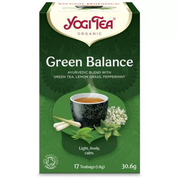 Βιολογικό Τσάι Green Balance Yogi Tea 17 Φακελάκια 30.6gr