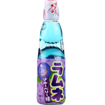 Αναψυκτικό Ramune Blueberry 200ml Hatakosen