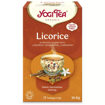 Βιολογικό Τσάι Licorice Yogi Tea 17 Φακελάκια 30.6gr