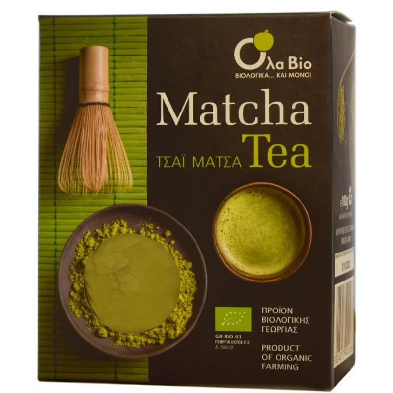 Βιολογικό Τσάι Matcha Όλα Bio 100gr