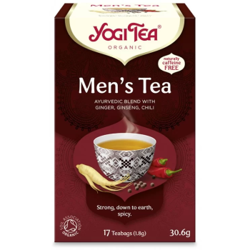 Βιολογικό Τσάι Men's Tea Yogi Tea 17 Φακελάκια 30.6gr