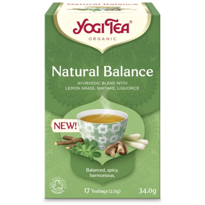 Βιολογικό Τσάι Natural Balance Yogi Tea 17 Φακελάκια 34gr