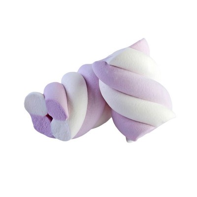 Marshmallows Twist Βιολετί-Λευκό 1Kg