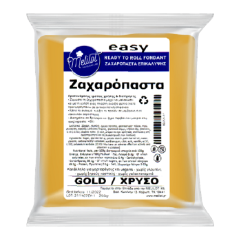 Πάστα ζάχαρης Χρυσό 250gr Melilot Easy