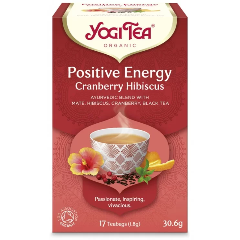 Βιολογικό Τσάι Positive Energy Yogi Tea 17 Φακελάκια 30.6gr