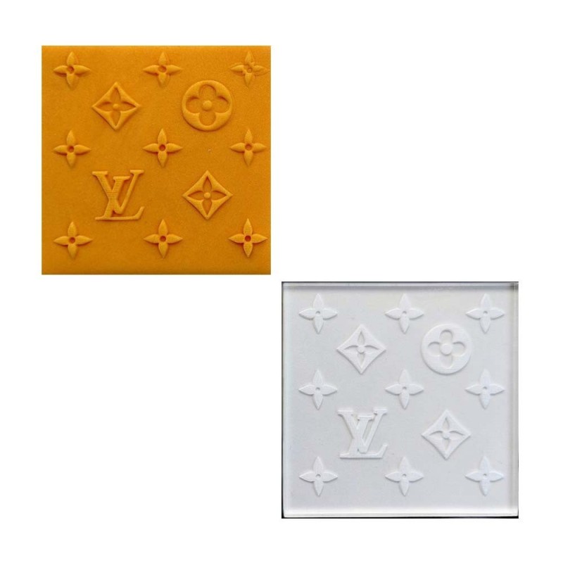 Σφραγίδα Ζαχαρόπαστας με Louis Vuitton Logo 