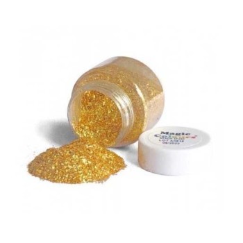 Βρώσιμο Glitter Χρυσό της Magic Colours 10gr.