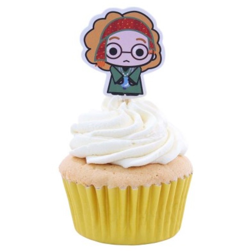 Cupcake Toppers Σετ Ηarry Potter με τα εμβλήματα 15 Χαρακτήρων PME