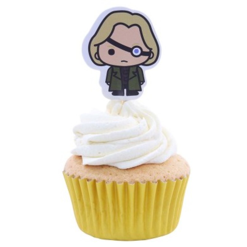 Cupcake Toppers Σετ Ηarry Potter με τα εμβλήματα 15 Χαρακτήρων PME