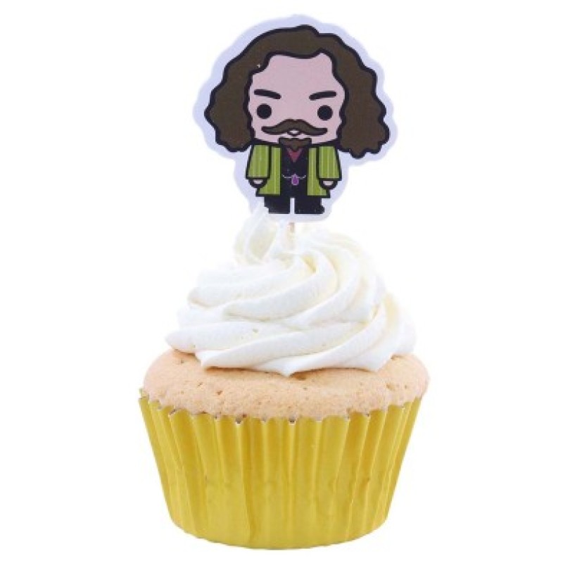 Cupcake Toppers Σετ Ηarry Potter με τα εμβλήματα 15 Χαρακτήρων PME