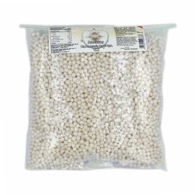 Βρώσιμες Λευκές Γυαλιστερές Πέρλες 5mm Pearlicious 1kg E171 Free