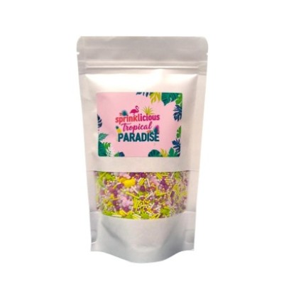 Κας Κας Sprinkles Mix Tropical Τροπικός Παράδεισος Sprinklicious 200g E171 Free