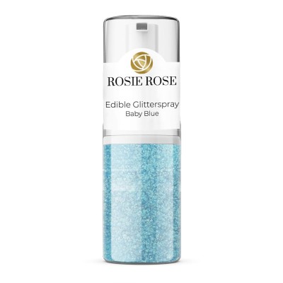 Βρώσιμο Glitter σε Spray Σιέλ Γαλάζιο E171 Free 5gr Rosie Rose