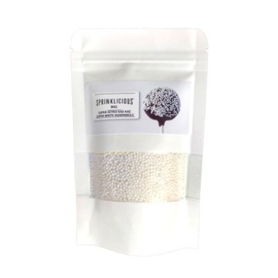 Κας Κας Λευκό Γυαλιστερό Sprinklicious 2mm 80gr Free E171