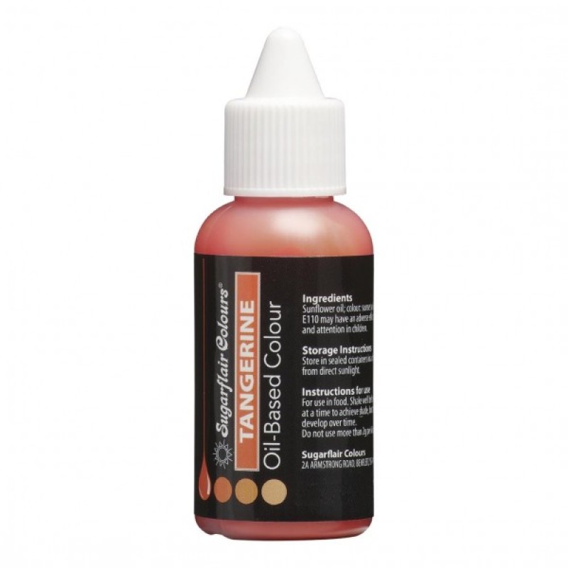 Υγρό Χρώμα Ζαχαροπλαστικής Sugarflair Universal Πορτοκαλί (Tangerine) 30ml