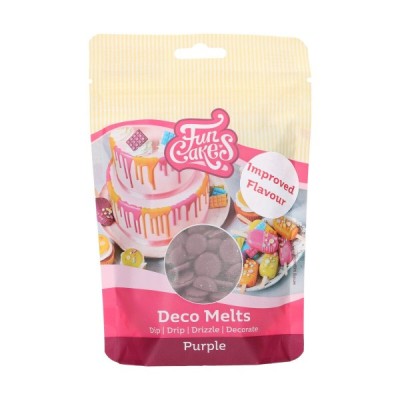 Candy Deco Melts Μωβ Funcakes 250gr