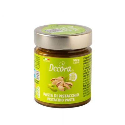 Πάστα Φυστίκι Κελυφωτό (Pistachio) 100% Decora 100gr