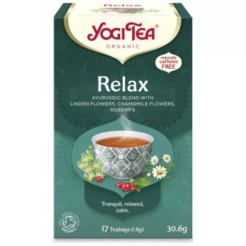 Βιολογικό Τσάι Relax Yogi Tea 17 Φακελάκια 30.6gr