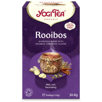 Βιολογικό Τσάι Rooibos Yogi Tea 17 Φακελάκια 30.6gr