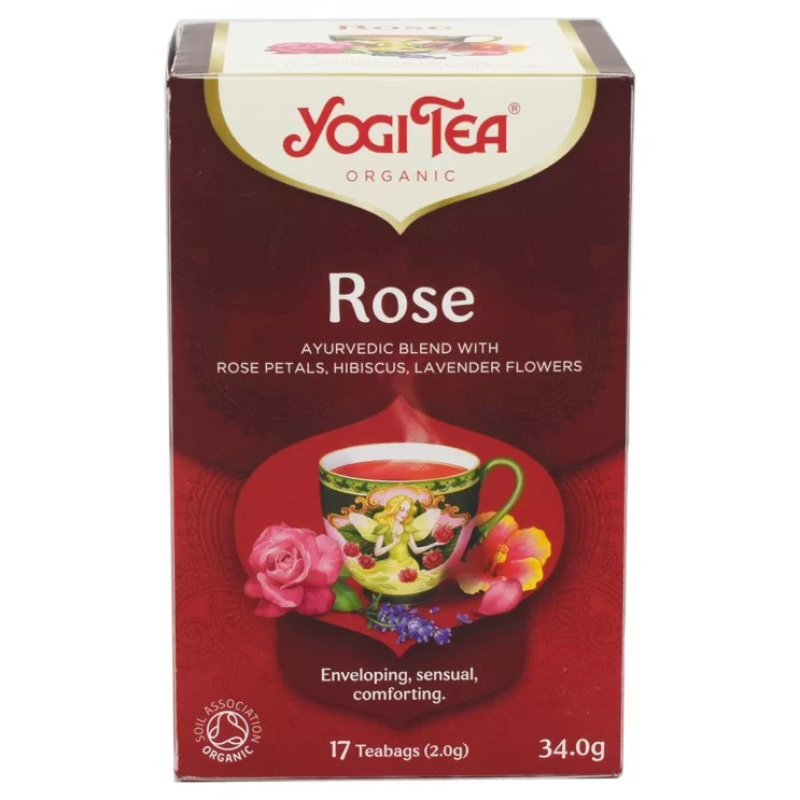 Βιολογικό Τσάι Rose Yogi Tea 17 Φακελάκια 34gr