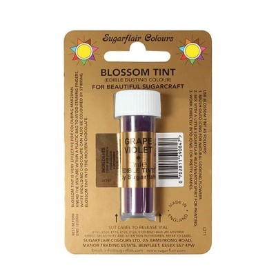 Χρώμα Ζαχαροπλαστικής Sugarflair σε Σκόνη Μωβ (Grape Violet) 7ml