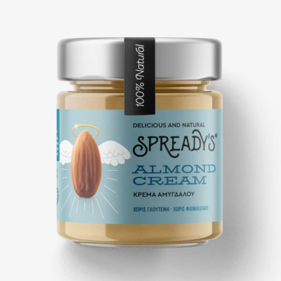 Κρέμα Αμυγδάλου Spready's Χωρίς Φοινικέλαιο 240gr