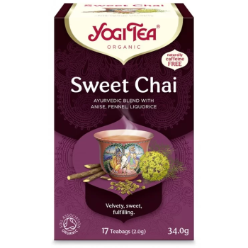 Βιολογικό Τσάι Sweet Tea Yogi Tea 17 Φακελάκια 34gr