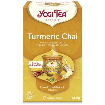 Βιολογικό Τσάι Turmeric Tea Yogi Tea 17 Φακελάκια 34gr