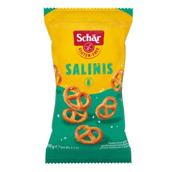 Αλμυρό Σνακ Πρέτσελ Salinis Χωρίς Γλουτένη Schar 60gr