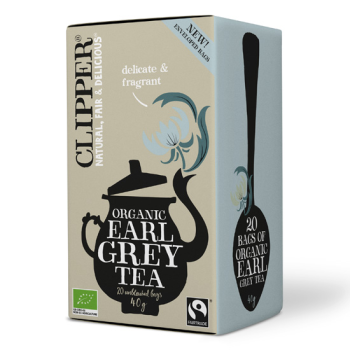 Βιολογικό Τσάι Earl Grey με Περγαμόντο Clipper 20 Φακελάκια 40gr