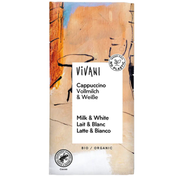 Σοκολάτα Γάλακτος Cappuchino Vivani 100gr