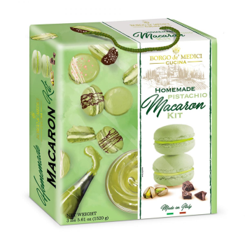 Cooking Kit για παρασκευή Macaron με Γεύση Pistachio Borgo Di Medici 1520g