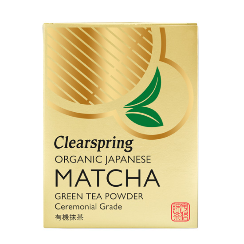 Βιολογικό Πράσινο Τσάι Matcha Ceremonial σε Σκόνη Clearspring 30gr