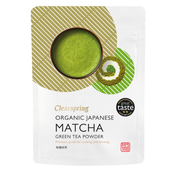 Βιολογικό Πράσινο Τσάι Matcha Premium σε Σκόνη Clearspring 40gr